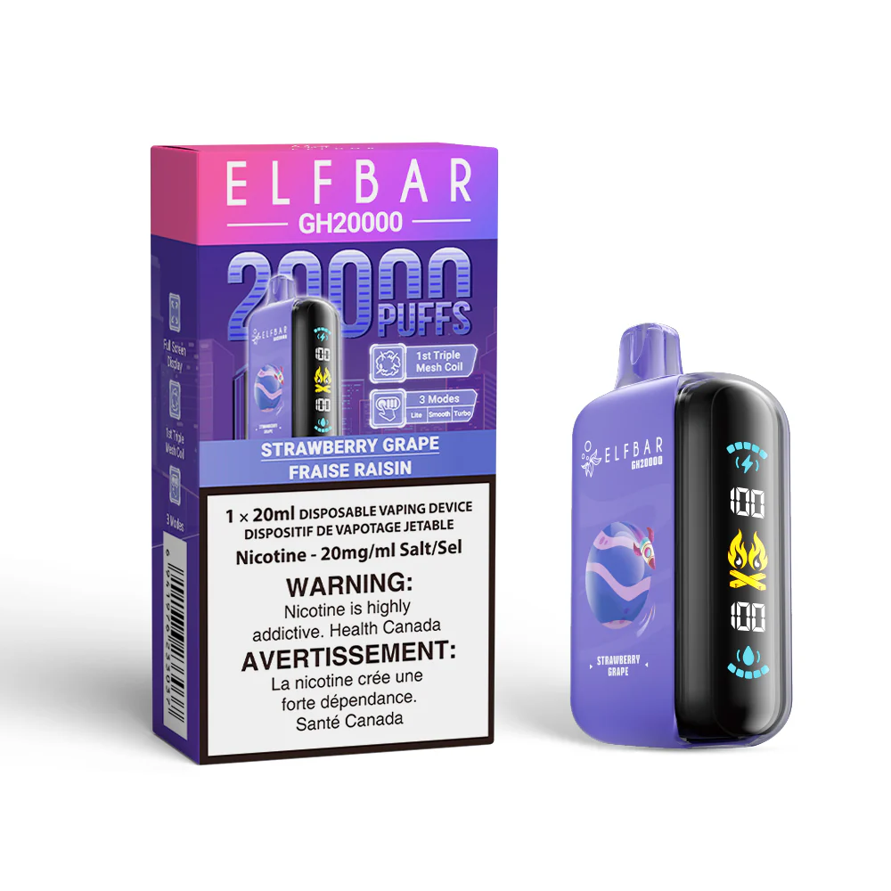 ELFBAR GH20000 - Strawberry Grape - Image 2