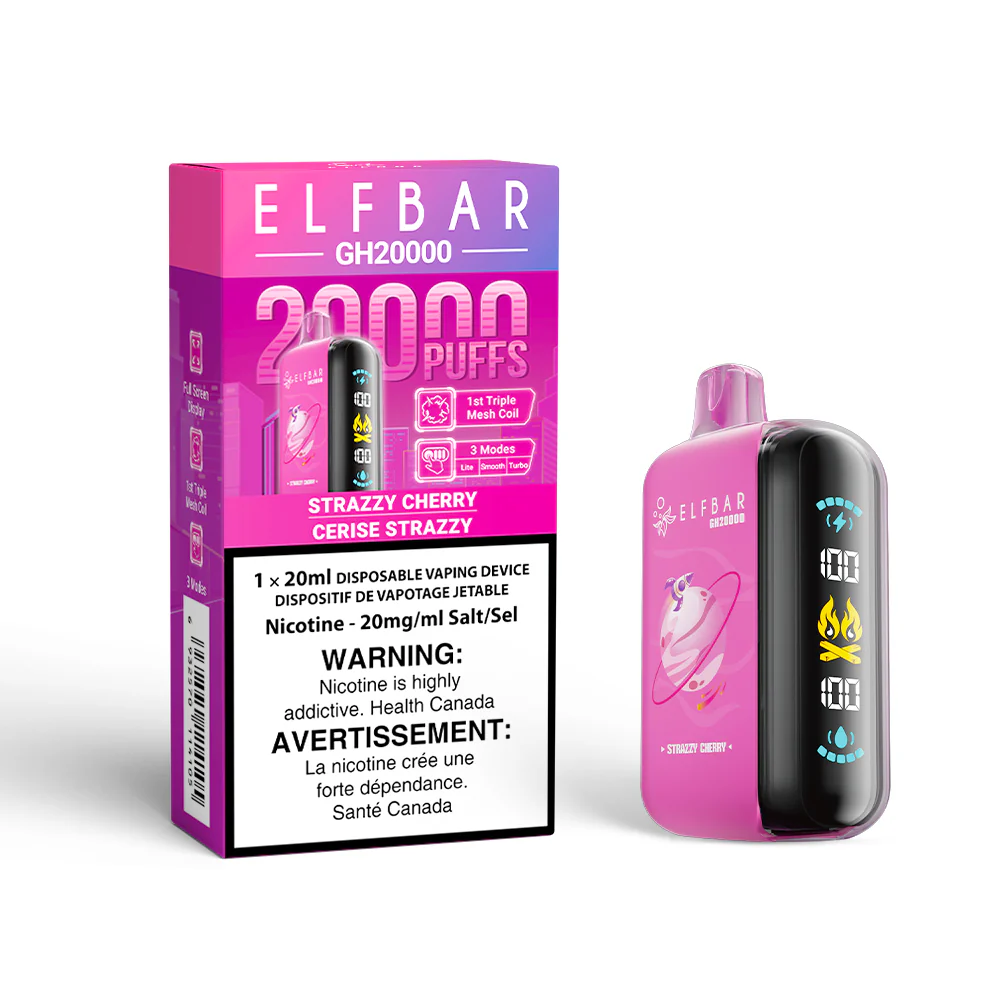 ELFBAR GH20000 - Strazzy Cherry - Image 2