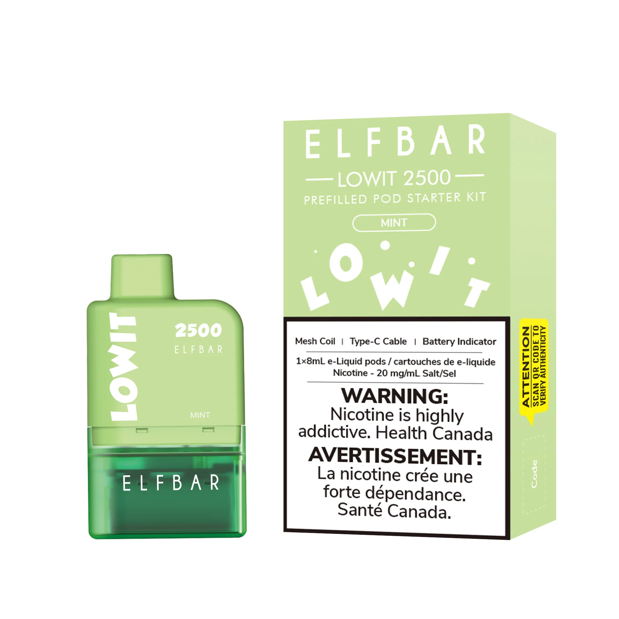 ELFBAR Lowit 2500 Starter Kit - Image 10