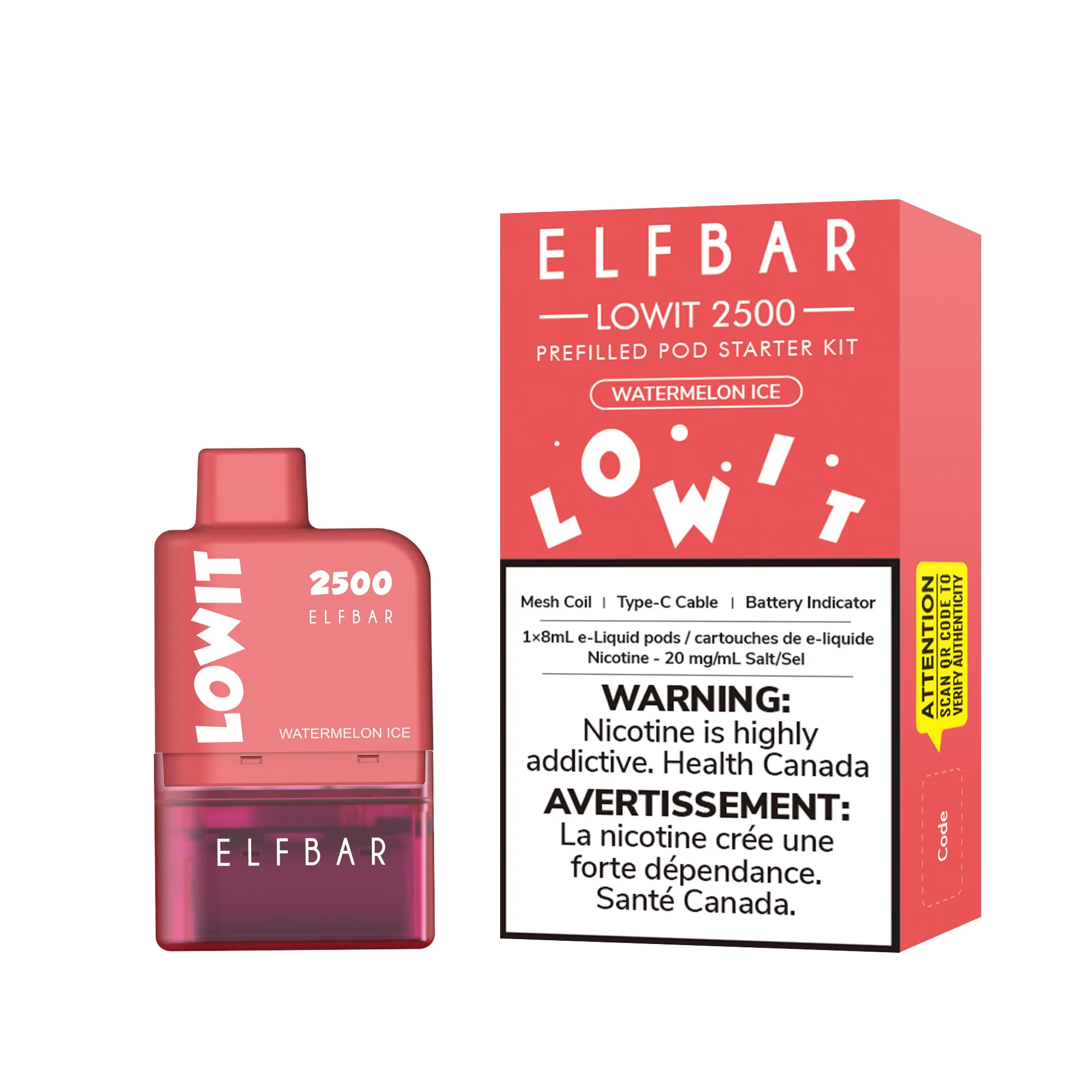 ELFBAR Lowit 2500 Starter Kit - Image 11