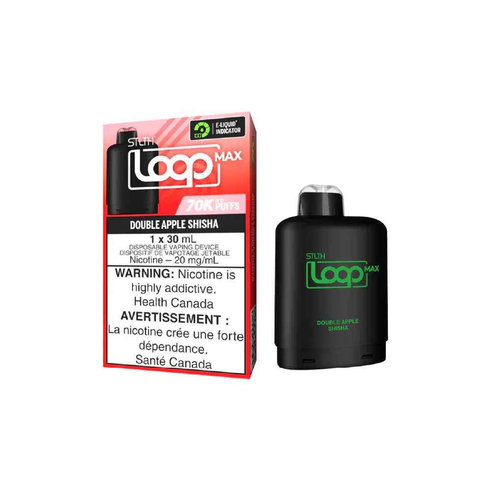 STLTH - LOOP Pod 30mL - Double Apple Shisha
