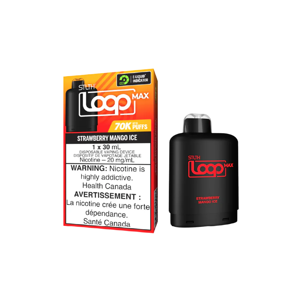 STLTH - LOOP Pod 30mL - Strawberry Mango Ice